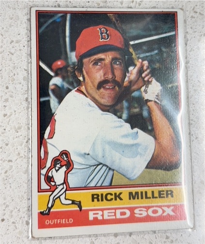 1976 Topps #302 Rick Miller — front