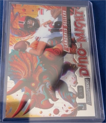 2024 Wild Card Alumination Dino-Might #2 Lanorris Sellers — front