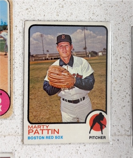 1973 Topps #415 Marty Pattin — front