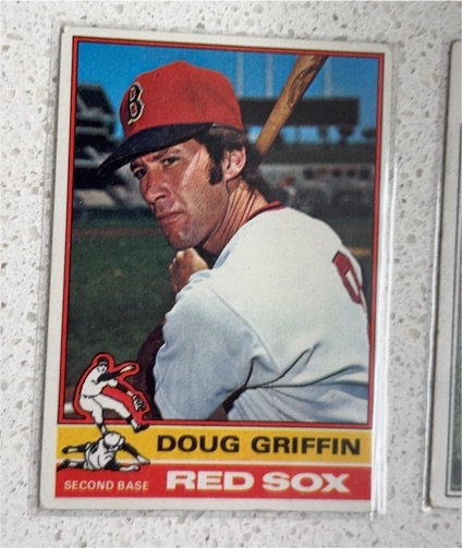 1976 Topps #654 Doug Griffin — front
