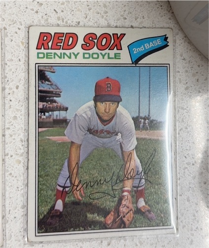 1977 Topps #336 Denny Doyle — front