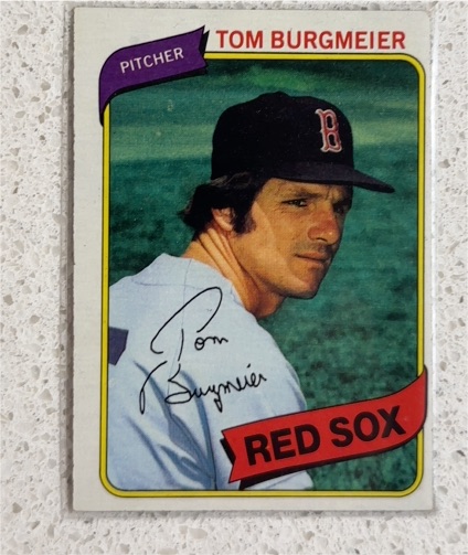 1980 Topps #128 Tom Burgmeier — front