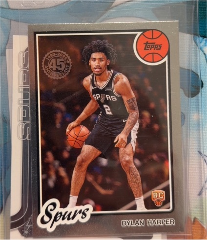 2025 Topps Basketball #80BK-52 Dylan Harper — front