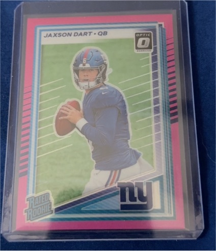 2025 Panini Donruss Optic #400 Jaxson Dart — front