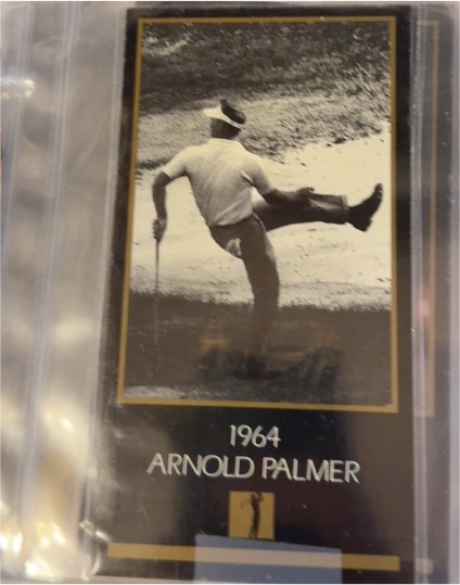 1993 Grand Slam Ventures Masters Collection #1964 Arnold Palmer — front