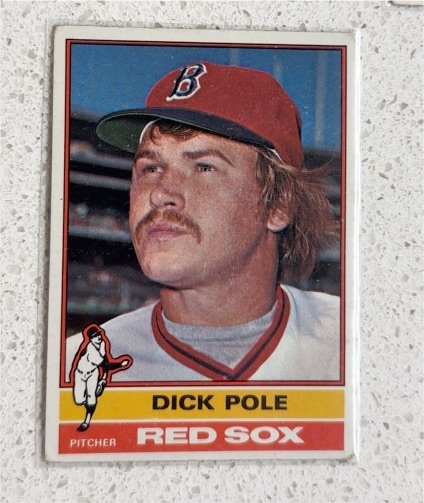 1976 Topps #142 Dick Pole — front