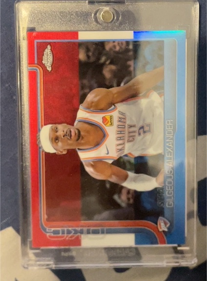 2025-26 Topps Chrome #141 Shai Gilgeous-Alexander — front
