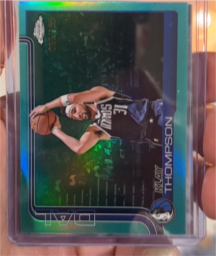 2025-26 Topps Chrome #42 Klay Thompson — front