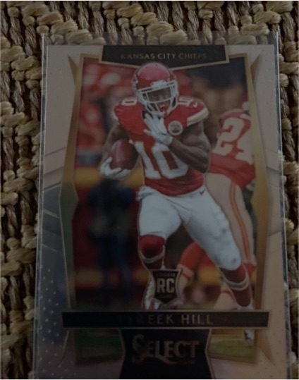 2016 Panini Select #RC Tyreek Hill Rookie — front