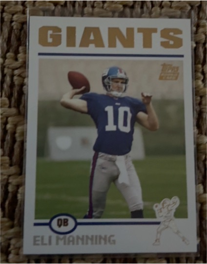 2004 Topps #350 Eli Manning — front