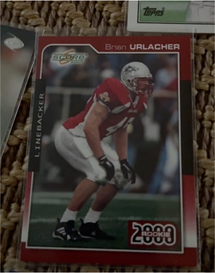 2000 Score #288 Brian Urlacher Rookie Card — front