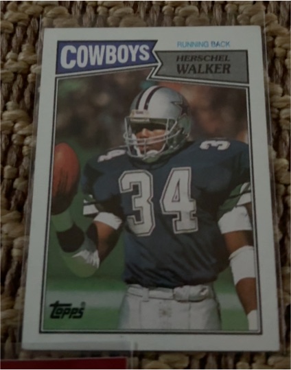 1987 Topps #264 Herschel Walker — front