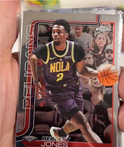 2025-26 Topps Chrome #120 Herbert Jones — front