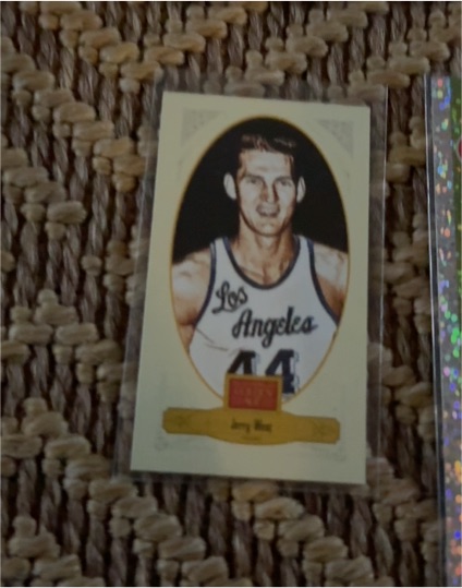 2012 Panini Golden Age #142 Jerry West Mini Broadleaf — front