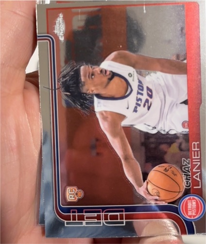 2025-26 Topps Chrome #288 Chaz Lanier — front