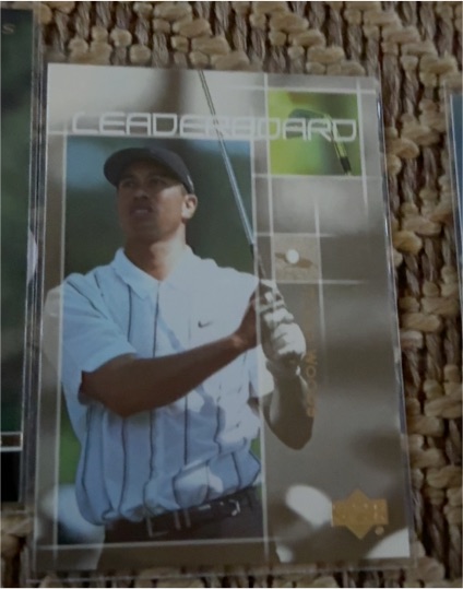 2003 Upper Deck Leaderboard #60 Tiger Woods — front