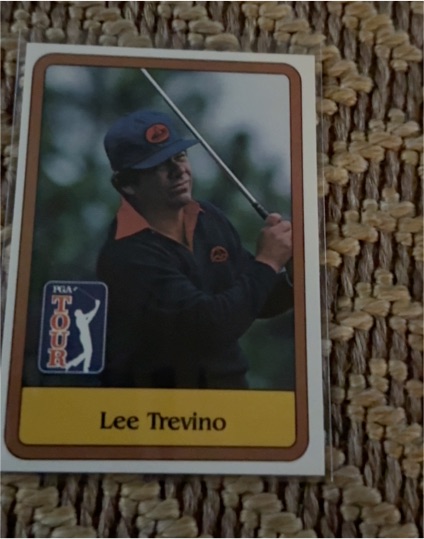 1981 Donruss Golf #2 Lee Trevino Rookie — front