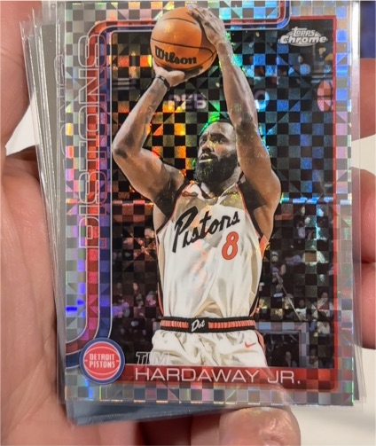2025-26 Topps Chrome #7 Tim Hardaway Jr. — front