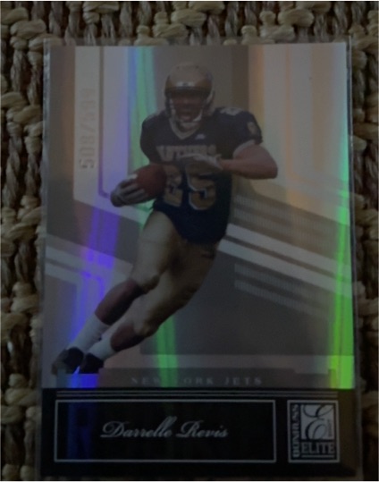 2007 Donruss Elite #50 Darrell Revis — front