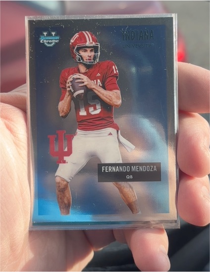 2025 Bowman Chrome U-1955 Bowman Football #55AV-19 Fernando Mendoza — front
