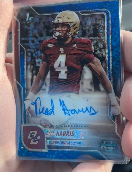 2025 Bowman Chrome University #93 Reed Harris — front