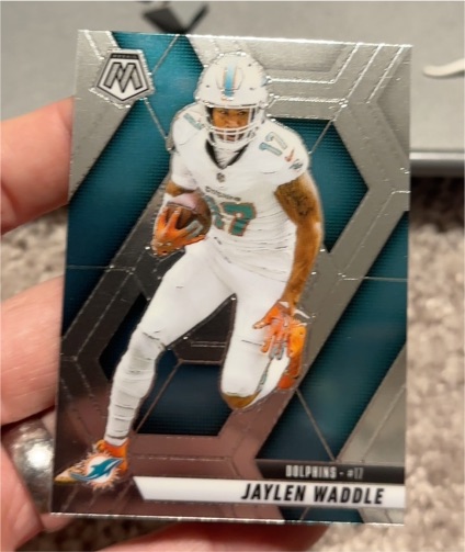 2025 Panini Mosaic #155 Jaylen Waddle — front