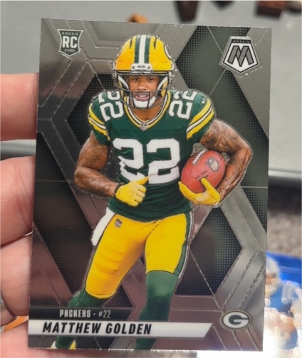 2025 Panini Mosaic #323 Matthew Golden — front