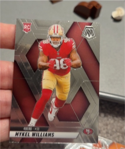 2025 Panini Mosaic #? Mykel Williams — front
