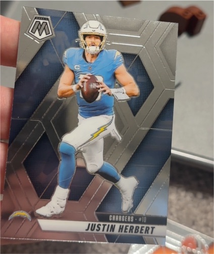 2025 Panini Mosaic #80 Justin Herbert — front