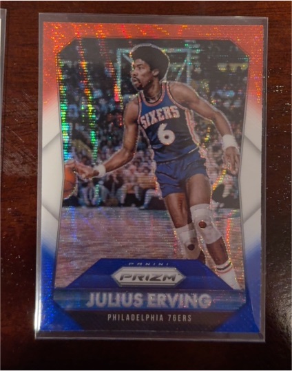 2015-16 Panini Prizm #288 Julius Erving — front