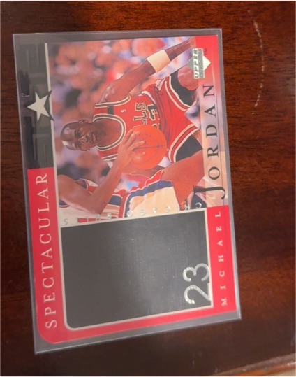 1998 Upper Deck Spectacular #23 Michael Jordan — front
