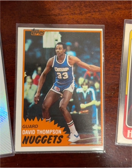 1981-82 Topps #12 David Thompson — front