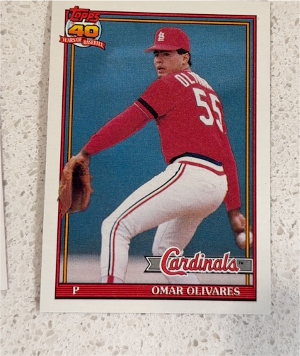 1991 Topps #41 Ken Dayley — front