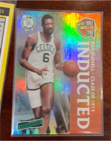 2016-17 Panini Aficionado Inducted #150 Bill Russell — front