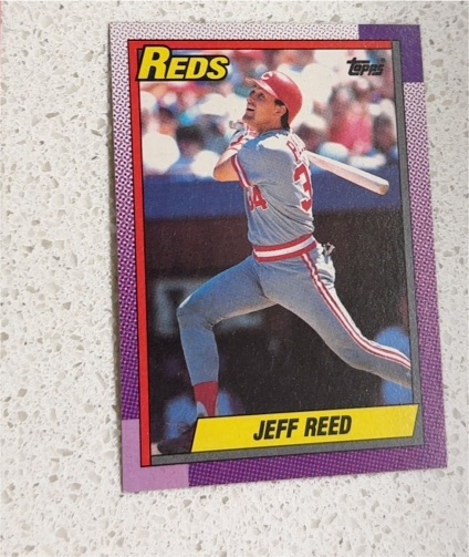 1990 Topps #772 Jeff Reed — front