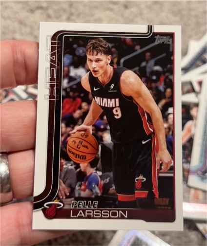 2025-26 Topps #79 Pelle Larsson — front