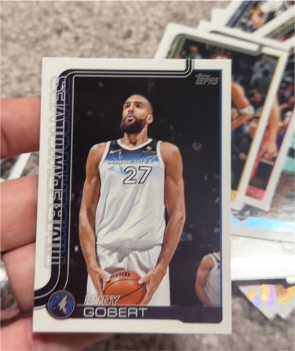 2025-26 Topps #111 Rudy Gobert — front