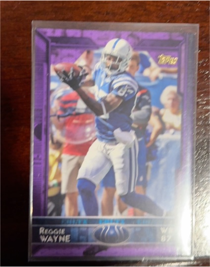 2001 Topps #268 Reggie Wayne — front