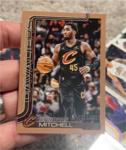 2025-26 Topps #80 Donovan Mitchell — front