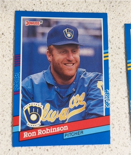 1991 Donruss #254 Ron Robinson — front