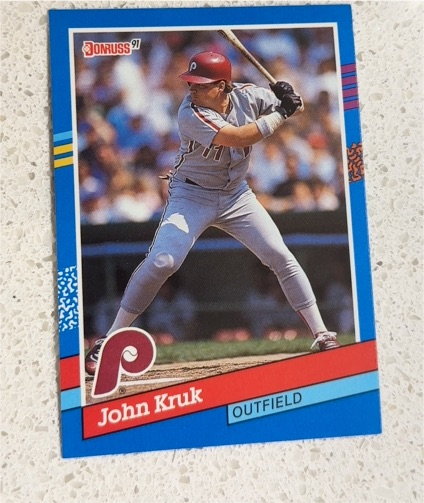 1991 Donruss #260 John Kruk — front