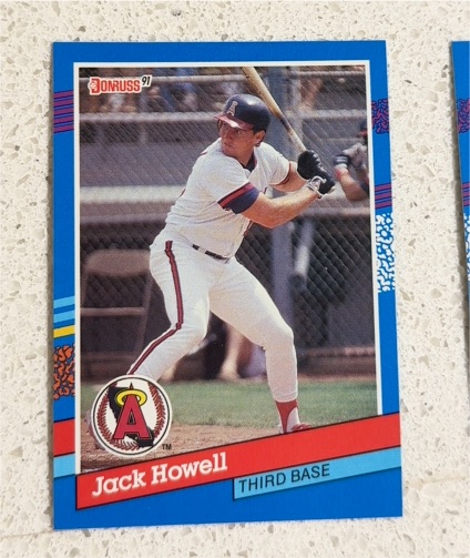 1991 Donruss #247 Jack Howell — front