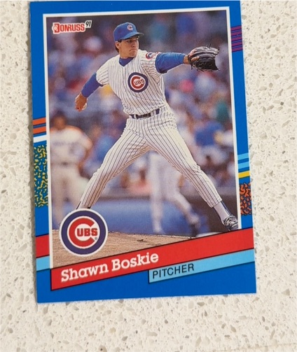 1991 Donruss #241 Shawn Boskie — front