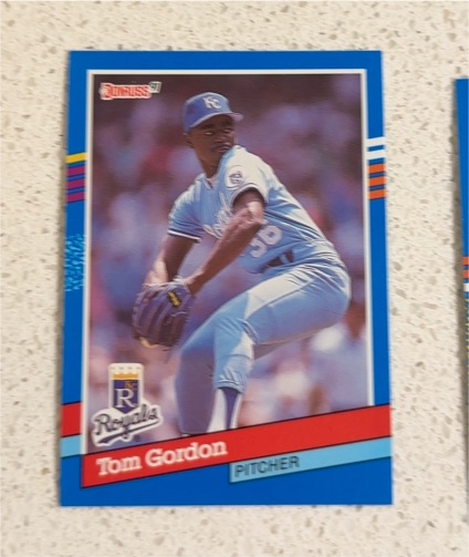 1991 Donruss #242 Tom Gordon — front