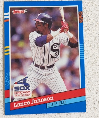 1991 Donruss #259 Lance Johnson — front