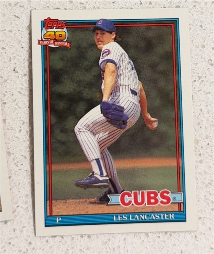1991 Topps #86 Les Lancaster — front