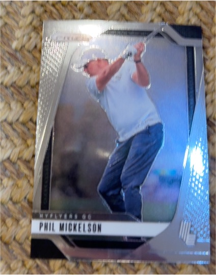 2025 Panini Prizm LIV Golf #40 Phil Mickelson — front
