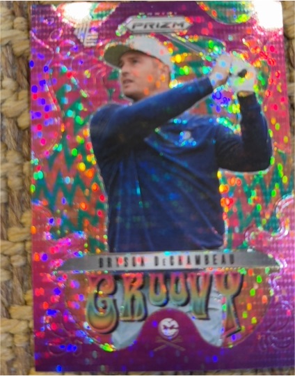 2025 Panini Prizm LIV Golf #15 Bryson DeChambeau Groovy Pulsar — front