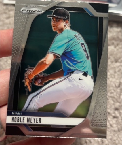 2025 Panini Prizm #146 Noble Meyer — front