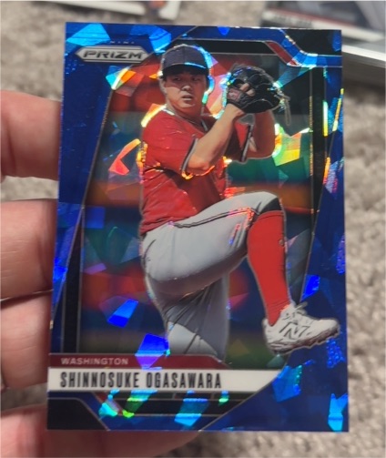 2025 Panini Prizm #165 Shinnosuke Ogasawara — front